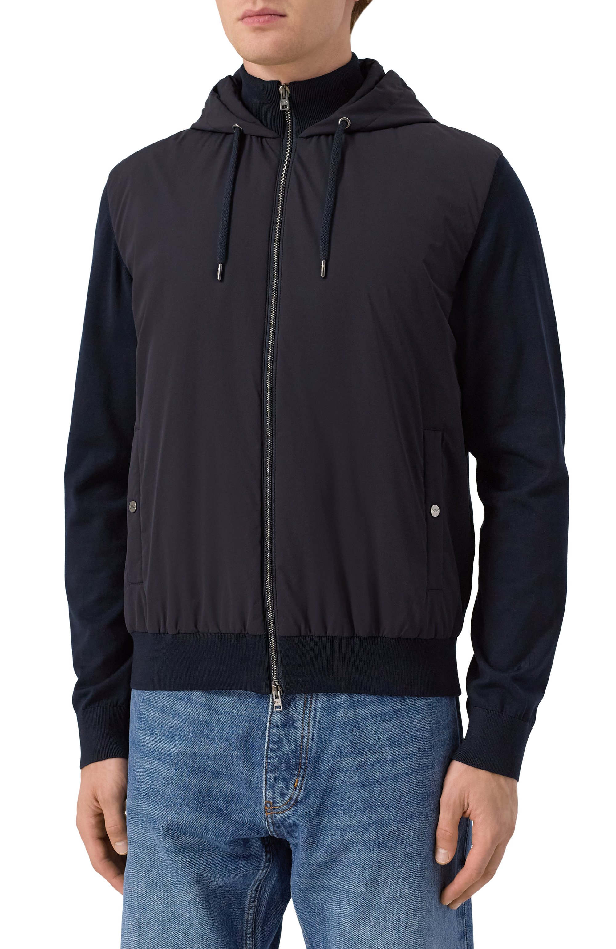 Комбинированная толстовка HERNO, арт. MC00040UR/72109, фото 3