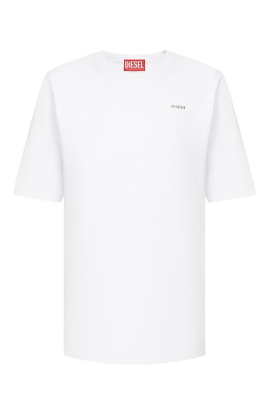 Хлопковая футболка Diesel A19646/0AIJU Белый A19646/0AIJU