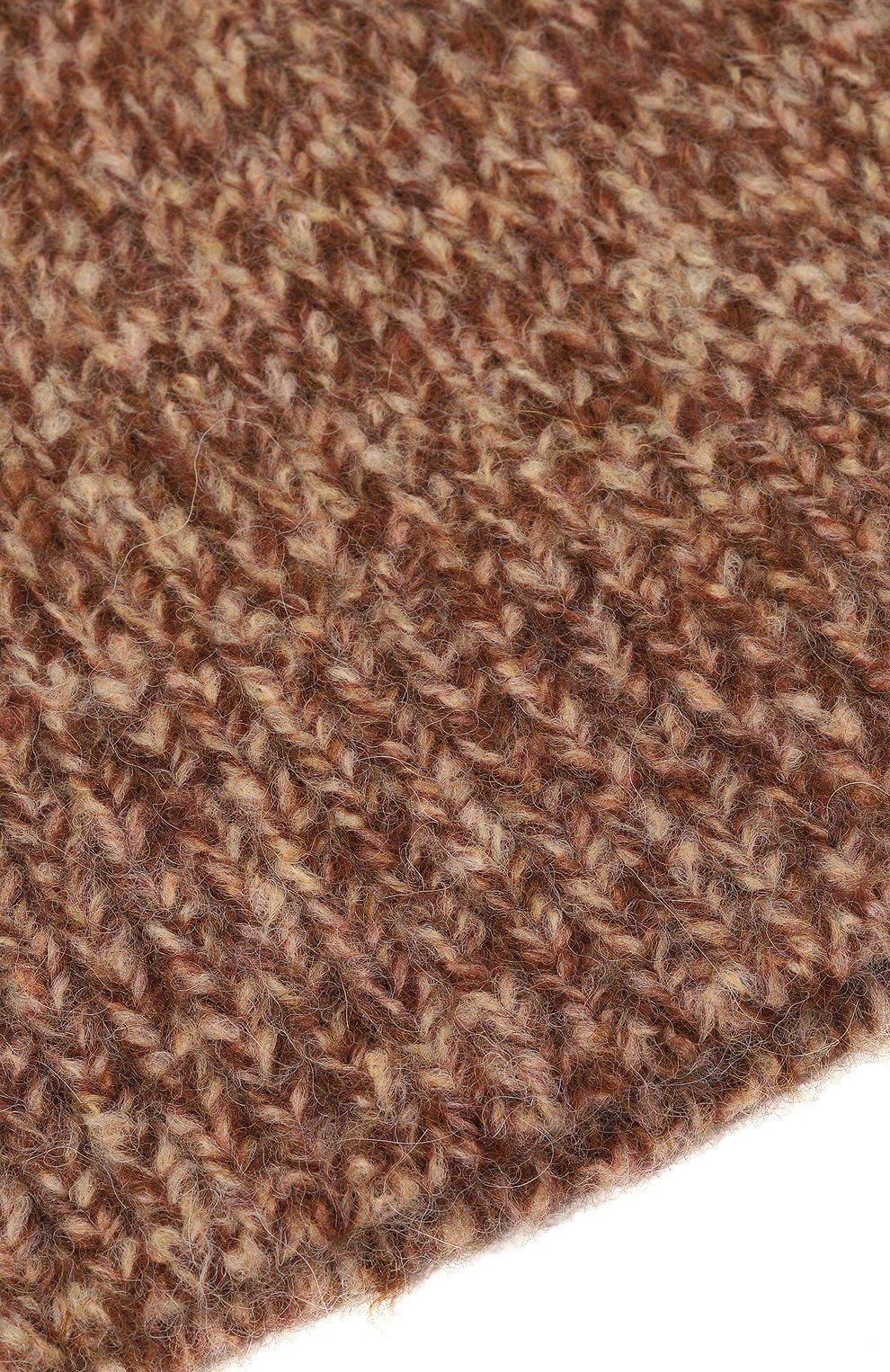 Шерстяная шапка DRIES VAN NOTEN коричневого цвета по цене 19800 руб., арт. 232-022210-7704, фото 3 Шерстяная шапка DRIES VAN NOTEN, арт. 232-022210-7704, фото 3