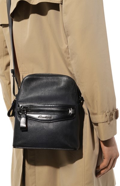 Кожаная сумка SANTONI, арт. UIBBA2277LI-GSP9U50, фото 2
