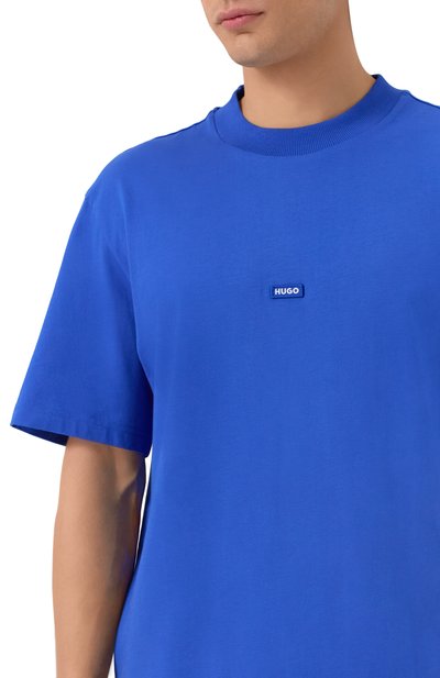 Хлопковая футболка HUGO BLUE, арт. 50509991, фото 5