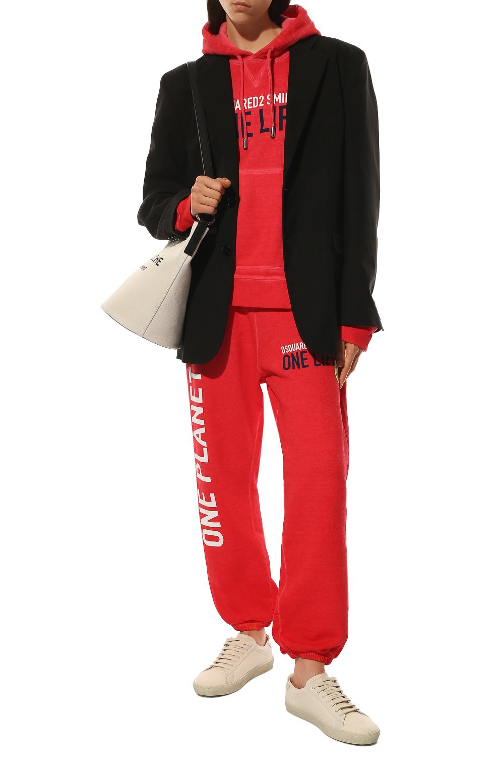 Хлопковое худи dsquared2 x smiley DSQUARED2, арт. S73GU0085/S25535, фото 2