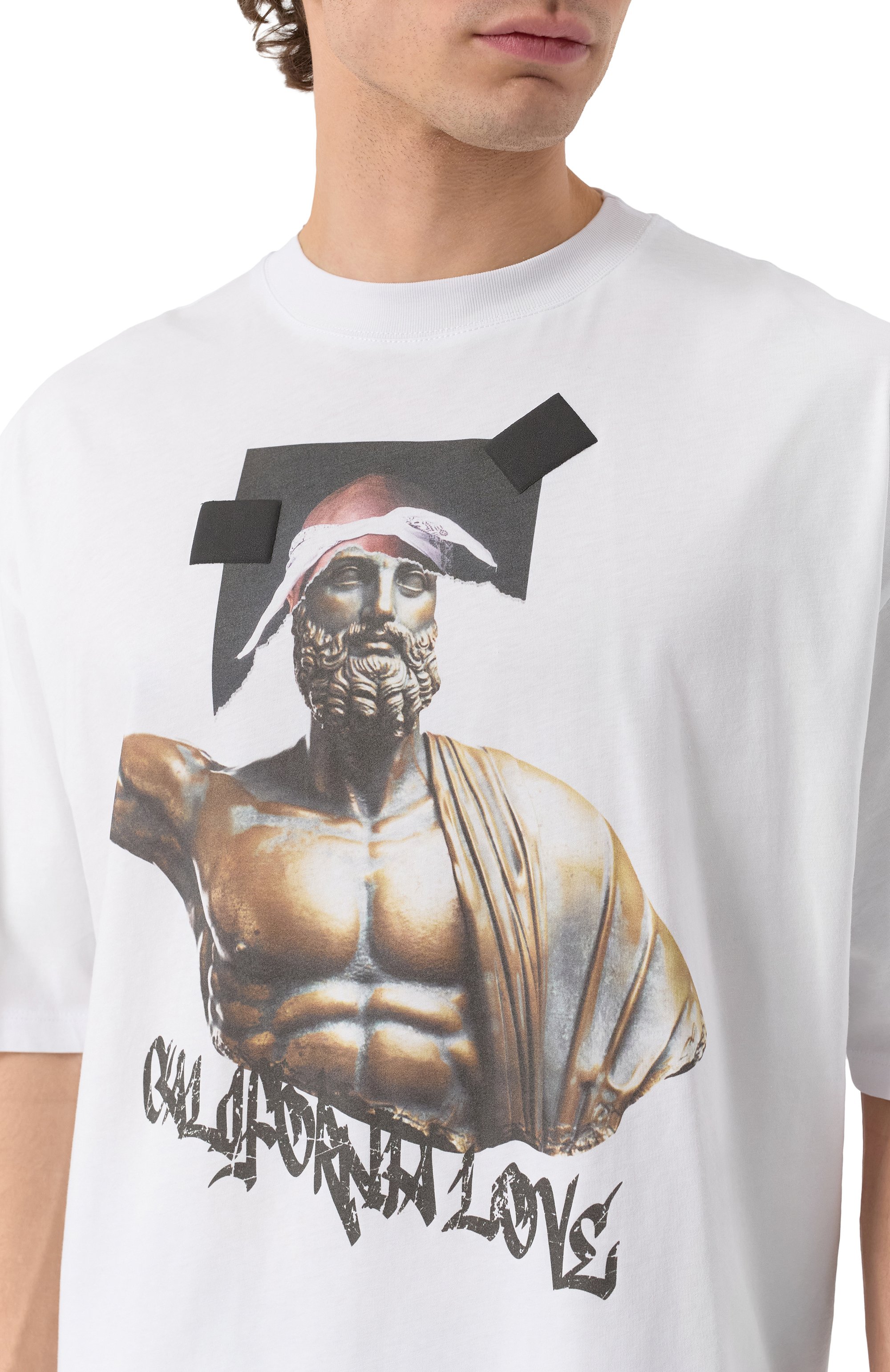 Хлопковая футболка DIEGO VENTURINO, арт. DVTS0PRCL, фото 5