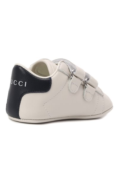 Кожаные пинетки GUCCI, арт. 647028/1D740, фото 3