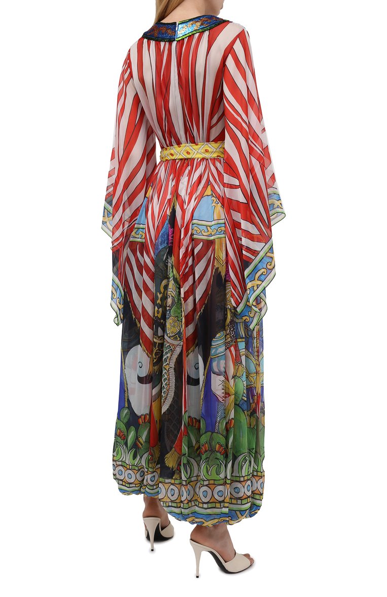 Шелковый комбинезон DOLCE & GABBANA, арт. F6J8CZ/GDS13, фото 4