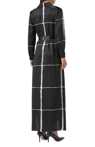 Атласное платье KITON, арт. D47321K0873G06, фото 3