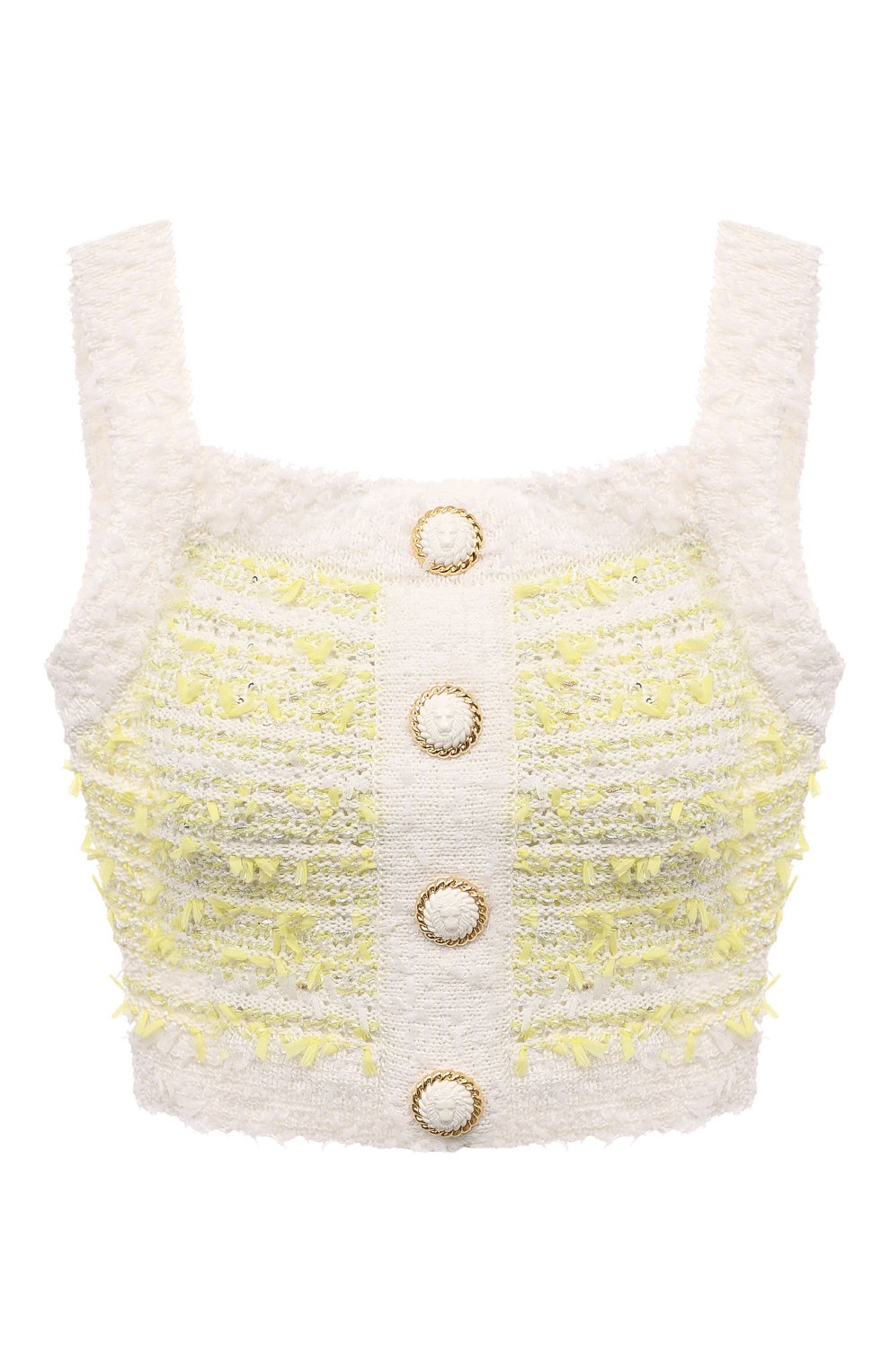 Хлопковый топ BALMAIN, арт. DF1AB052/KG71, фото 1