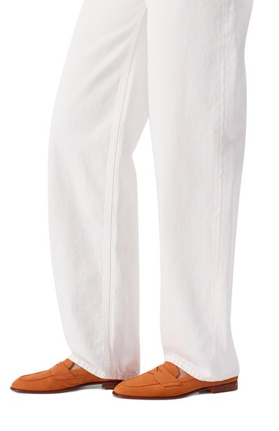 Пенни-лоферы из нубука SANTONI, арт. WUSG59962HAFSPRX, фото 3