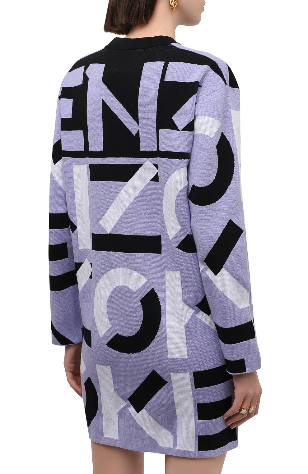 Платье KENZO сиреневого цвета по цене 42850 руб., арт. FC52R06913SB, фото 4 Платье KENZO, арт. FC52R06913SB, фото 4