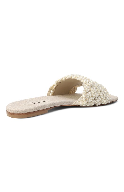Шлепанцы Pearlsway Casadei 1M479J0101/C2786 Кремовый  1M479J0101/C2786 Фото 5