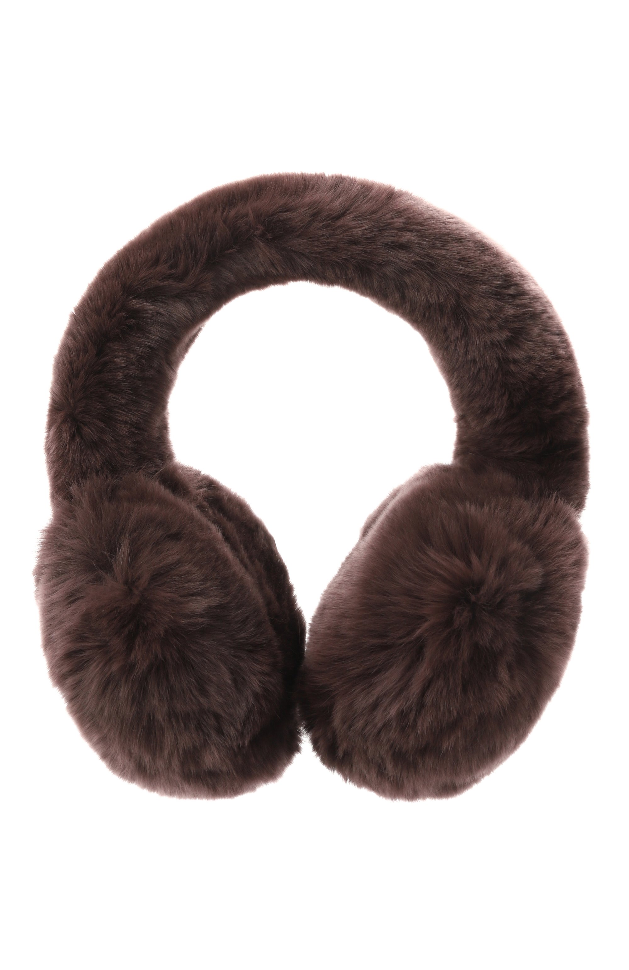 Меховые наушники из кролика YVES SALOMON, арт. 25WAA306XXREXX, фото 2