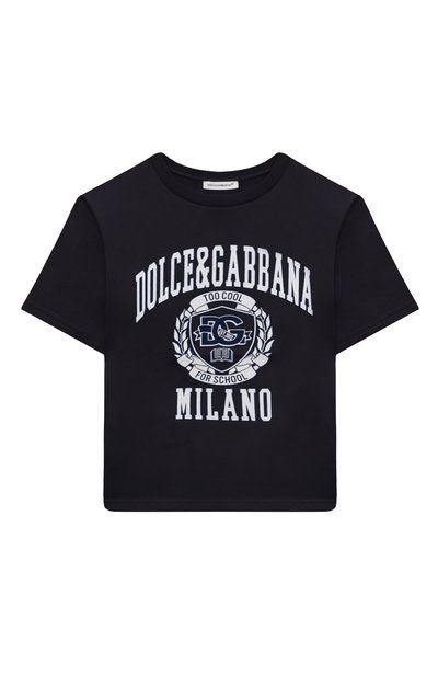 Хлопковая футболка DOLCE & GABBANA, арт. L4JTHU/G7NNM