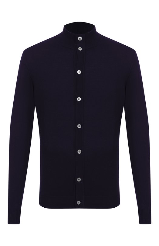 Шерстяной кардиган Daniele Fiesoli DF9049 Синий DF9049