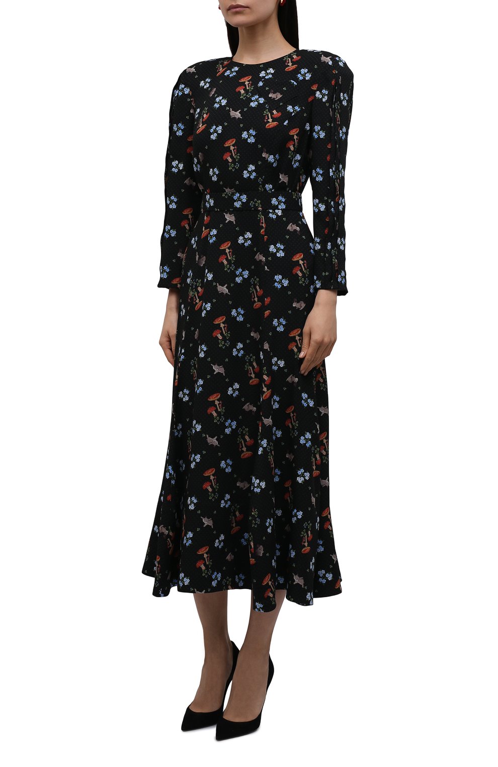 Шелковое платье ULYANA SERGEENKO, арт. ABM017FW21P 2458т21, фото 3