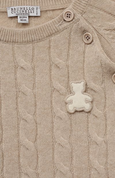 Кашемировый пуловер BRUNELLO CUCINELLI, арт. B22M20400, фото 3