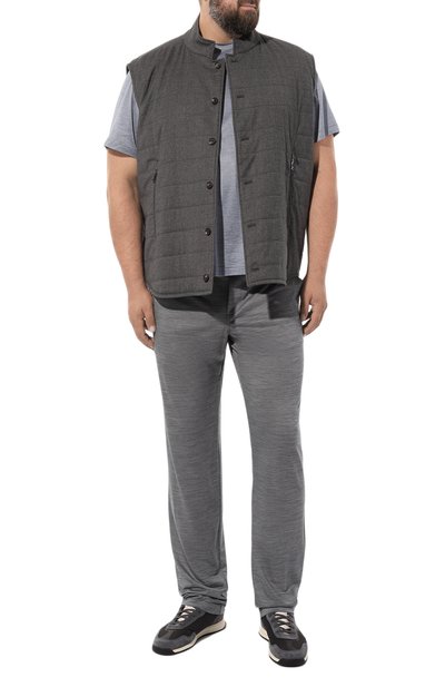 Шерстяные брюки CAPOBIANCO, арт. MPAN.0X00/58-60, фото 2