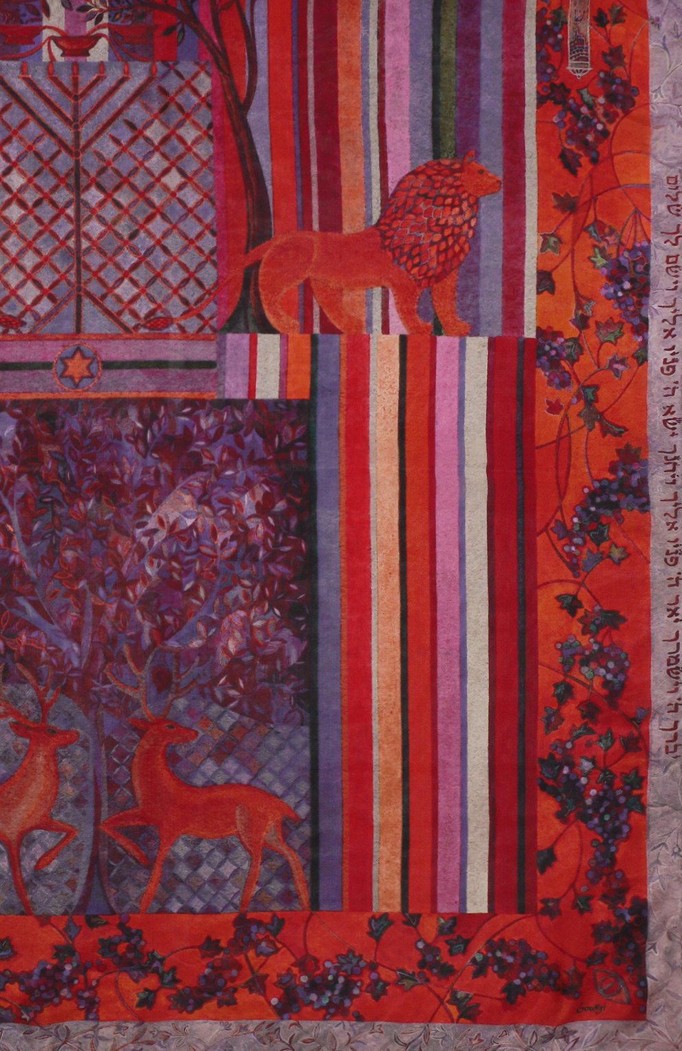 Шелковый платок сефарды GOURJI, арт. T24SEF7R, фото 4