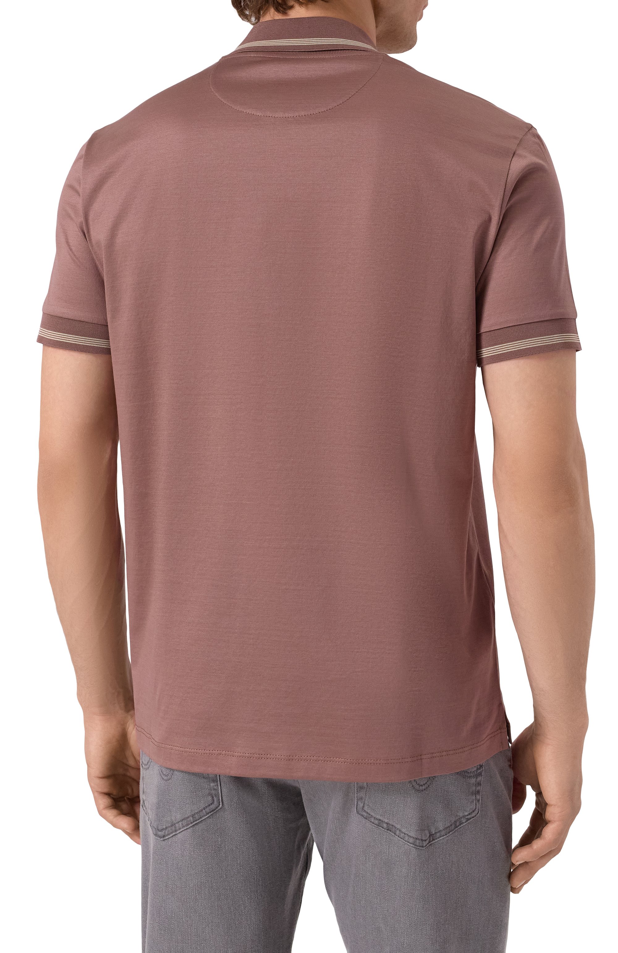 Хлопковое поло DANIELE FIESOLI, арт. SE1203, фото 4