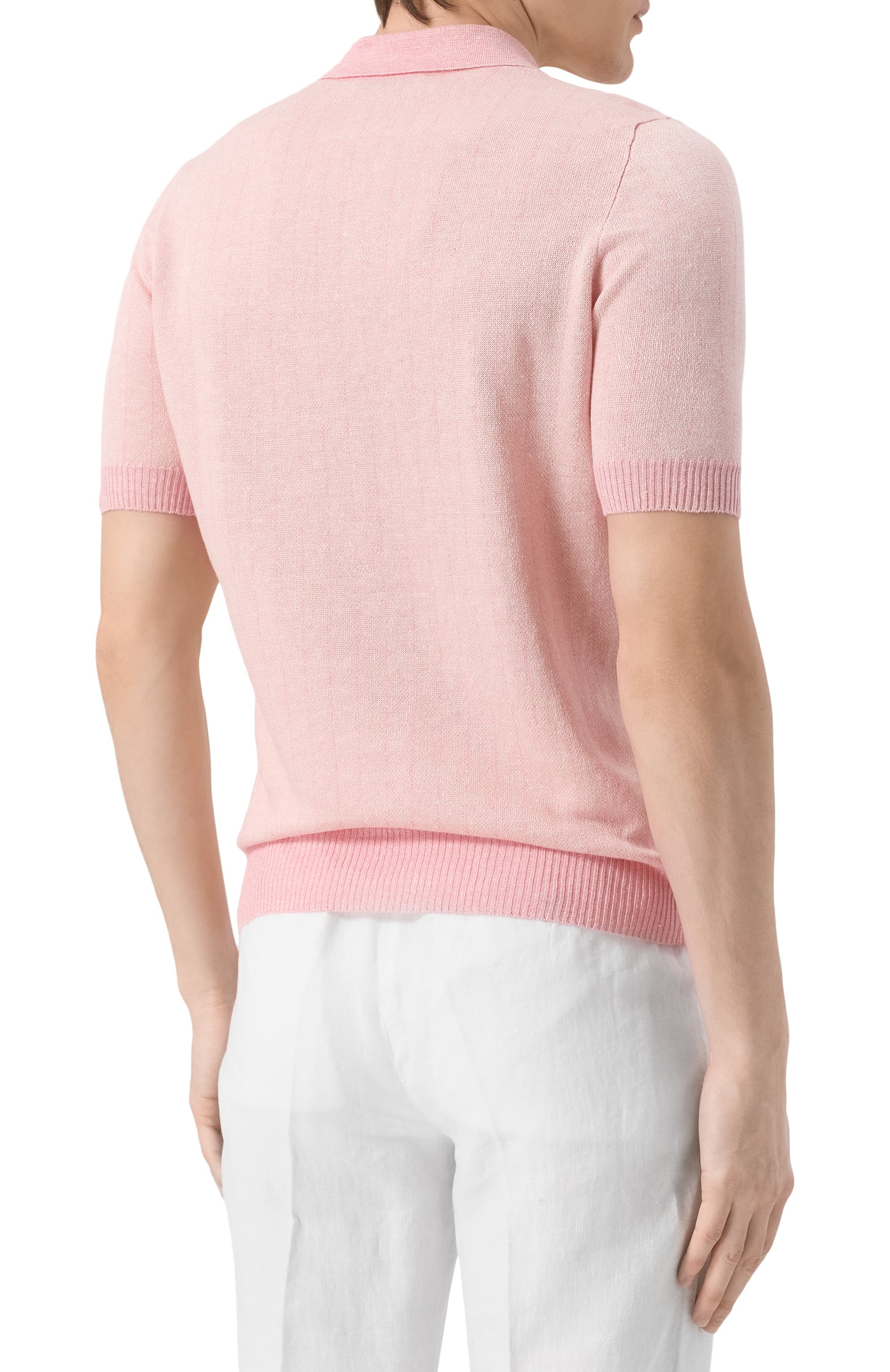 Поло изо льна и хлопка GRAN SASSO, арт. 57116/18659, фото 4