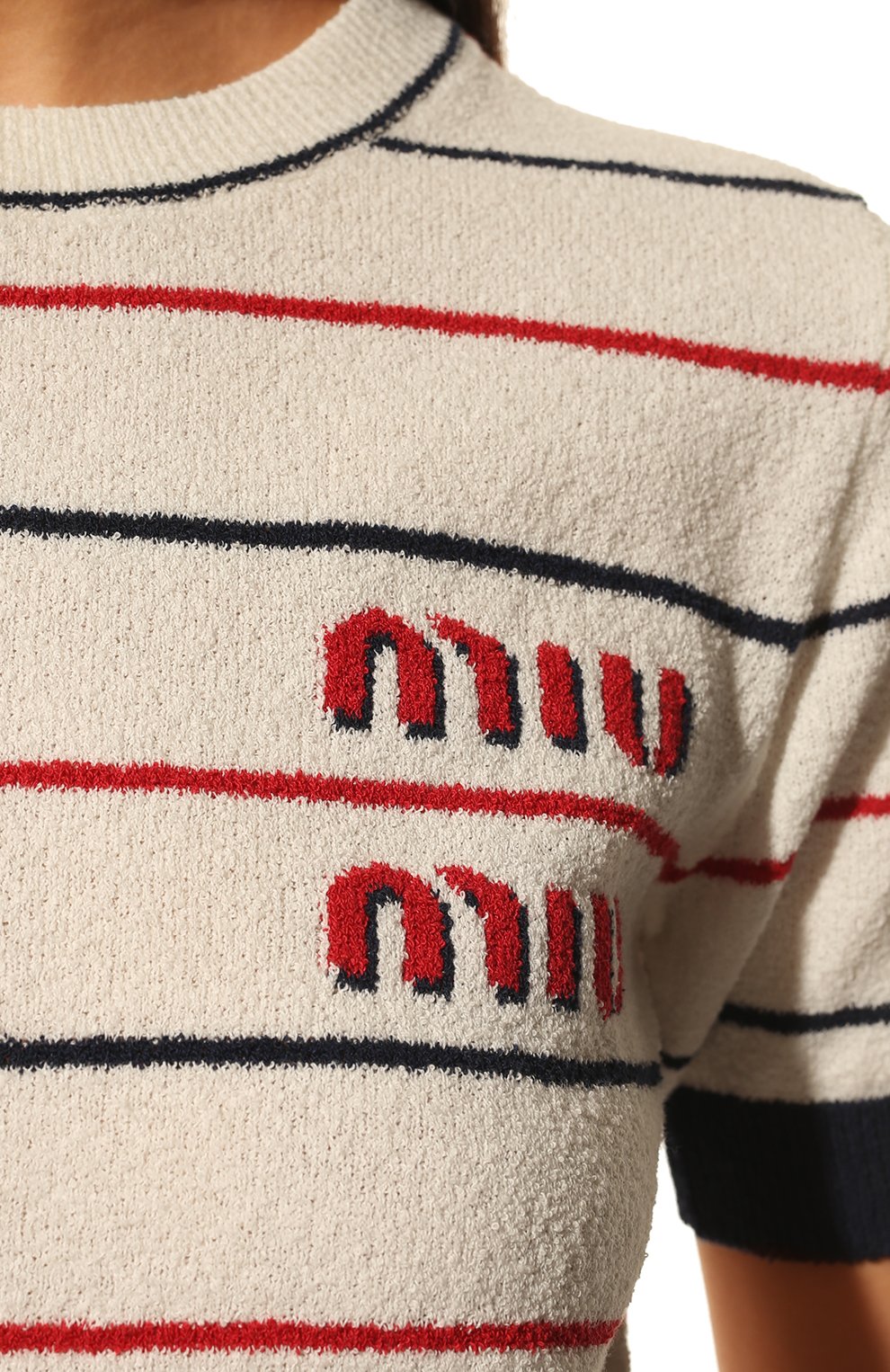 Пуловер MIU MIU, арт. MML563-10LS-F0009, фото 5