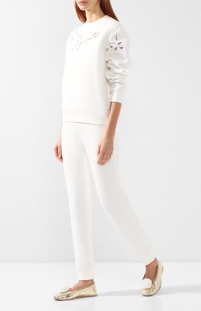 Домашние туфли из металлизированной кожи BABBI, арт. C0Y0TE G0LDLEAF W0MEN, фото 2