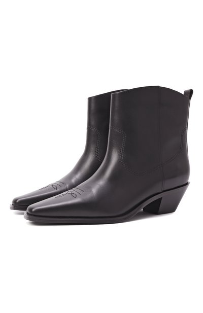 Женские кожаные казаки 12 STOREEZ, арт. 127110