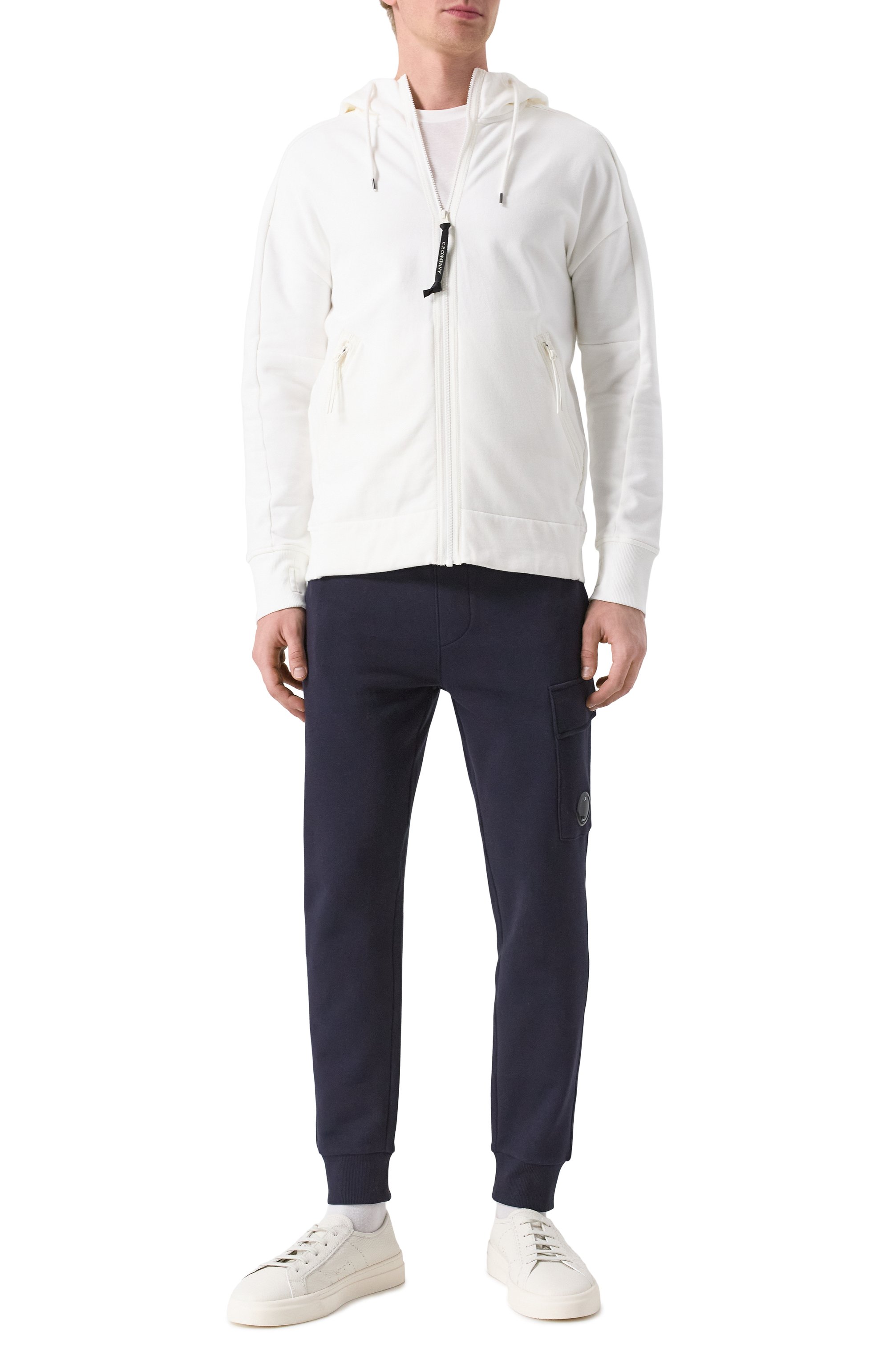 Хлопковая толстовка C.P. COMPANY, арт. 18CMSS028A005086W, фото 2