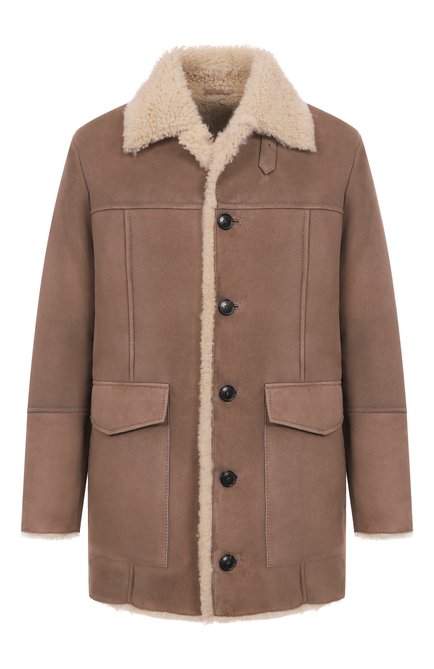 Мужская дубленка из овчины MVST, арт. M25.1MM.0004/PELLULUNG0