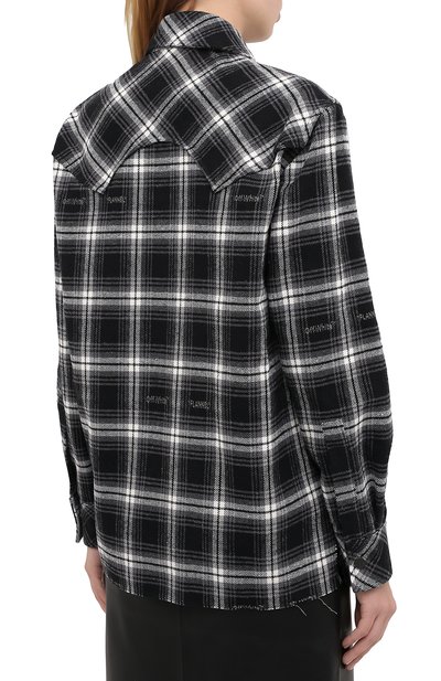 Хлопковая рубашка OFF-WHITE, арт. 0WGA078E20FAB0021000, фото 4