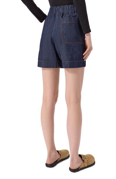 Джинсовые шорты DRIES VAN NOTEN, арт. 251-010937-1553, фото 4