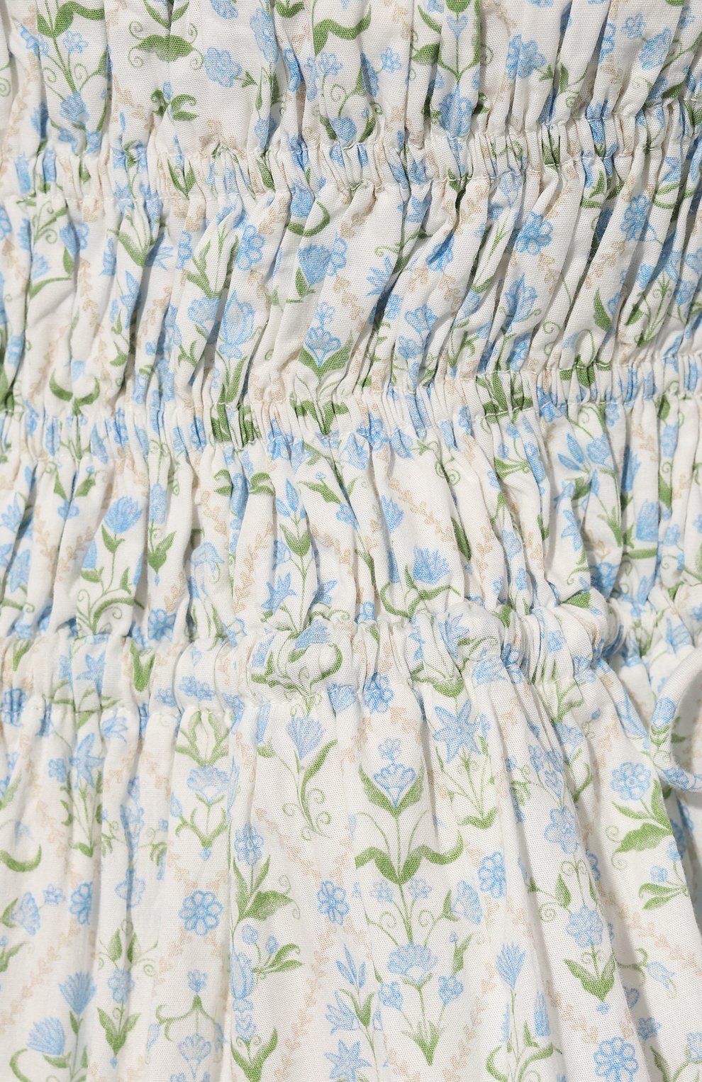 Хлопковое платье PALM NOOSA голубого цвета по цене 38650 руб., арт. KUB DRESS, фото 5 Хлопковое платье PALM NOOSA, арт. KUB DRESS, фото 5
