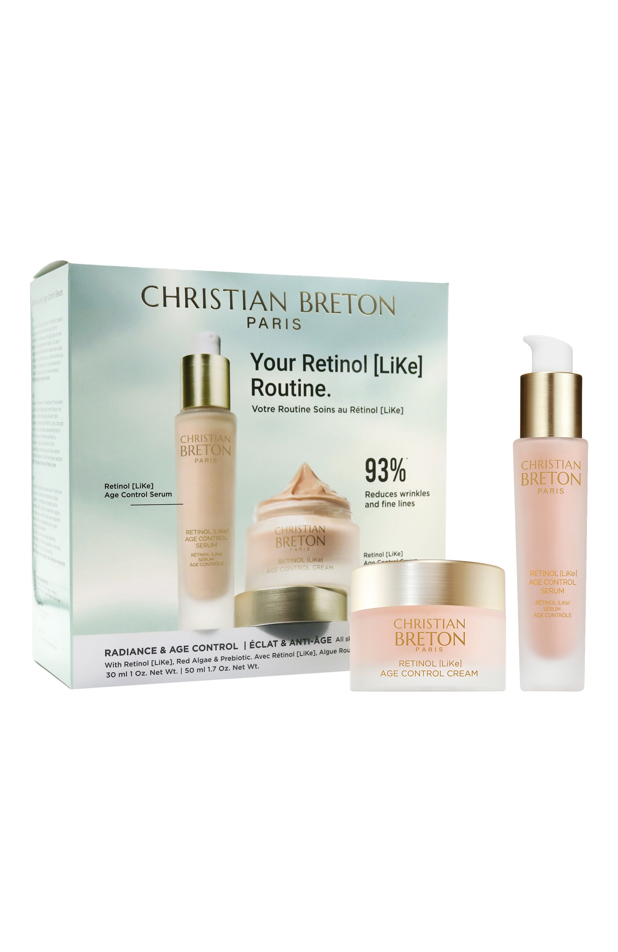 Набор "твой незаменимый дуэт с био-ретинолом" (50+30ml) CHRISTIAN BRETON, арт. 3556500000943, фото 1