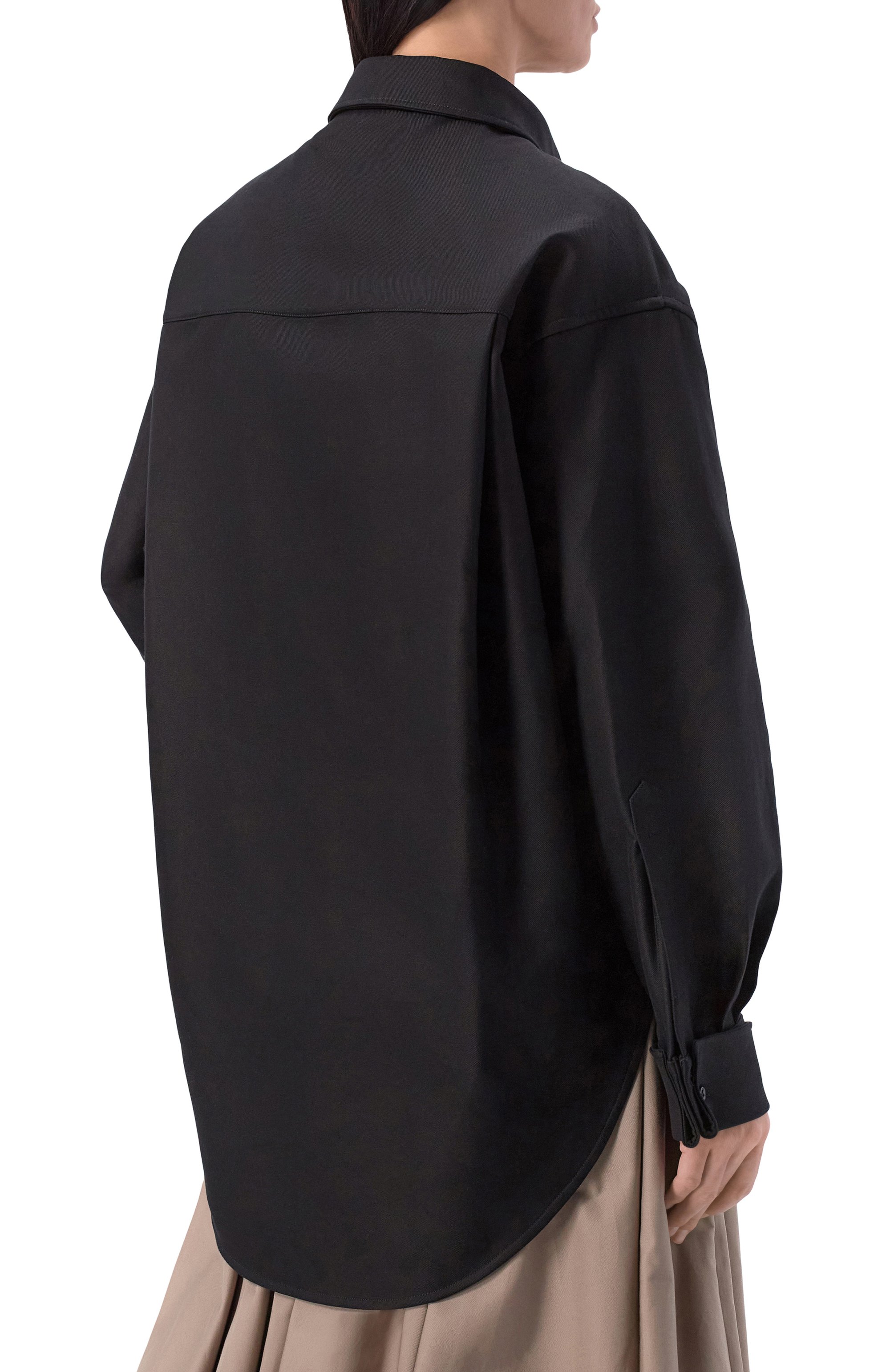 Хлопковая рубашка BALENCIAGA, арт. 872318/TUP18, фото 4