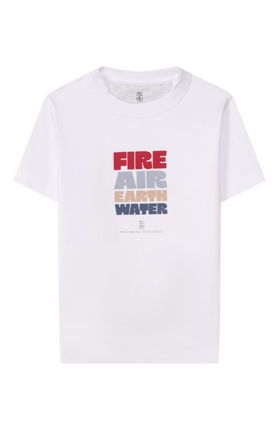 Хлопковая футболка BRUNELLO CUCINELLI, арт. B0B13T179B