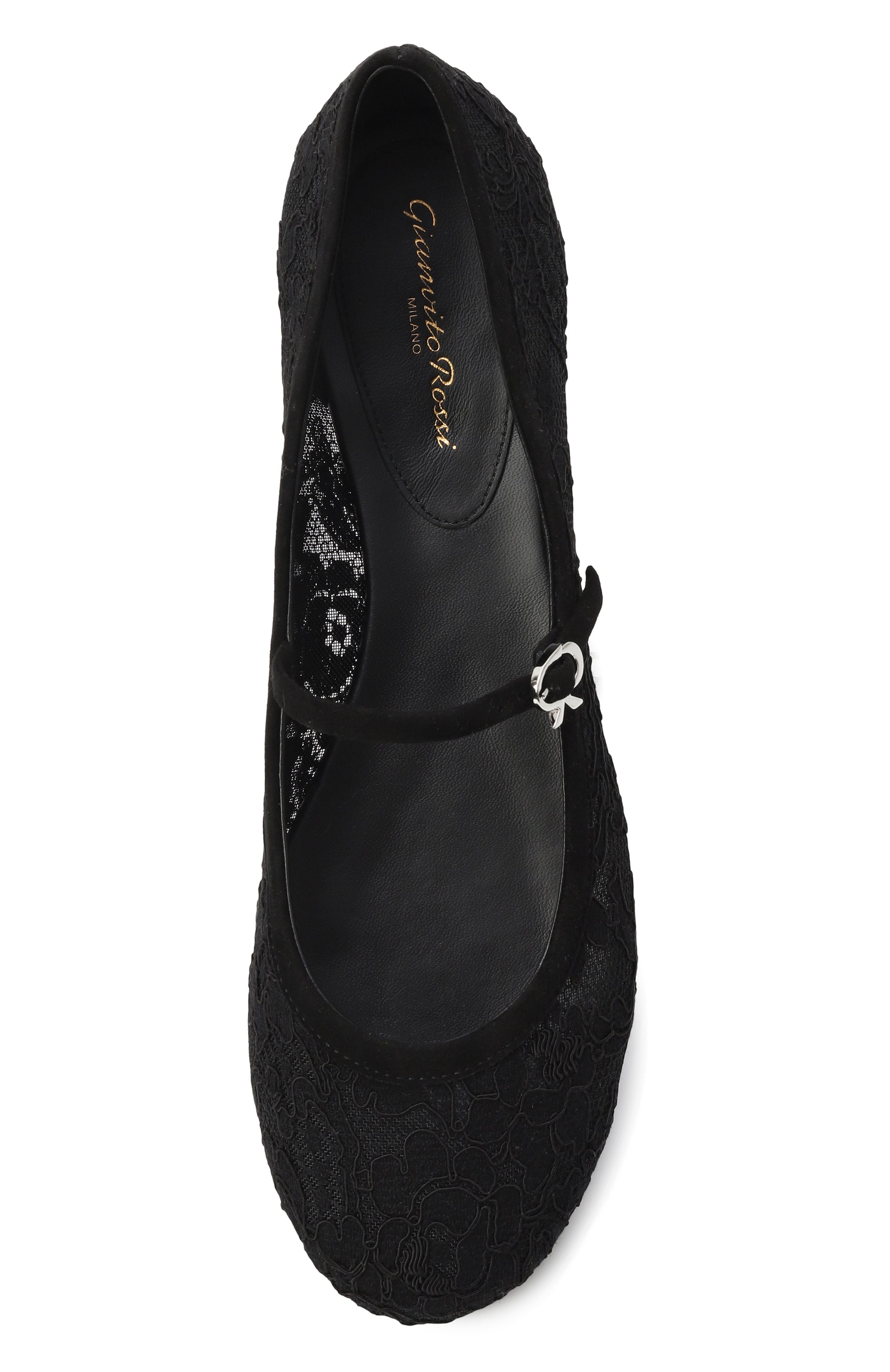 Текстильные балетки carla GIANVITO ROSSI, арт. G22393.05G0M.LRMNENN, фото 6