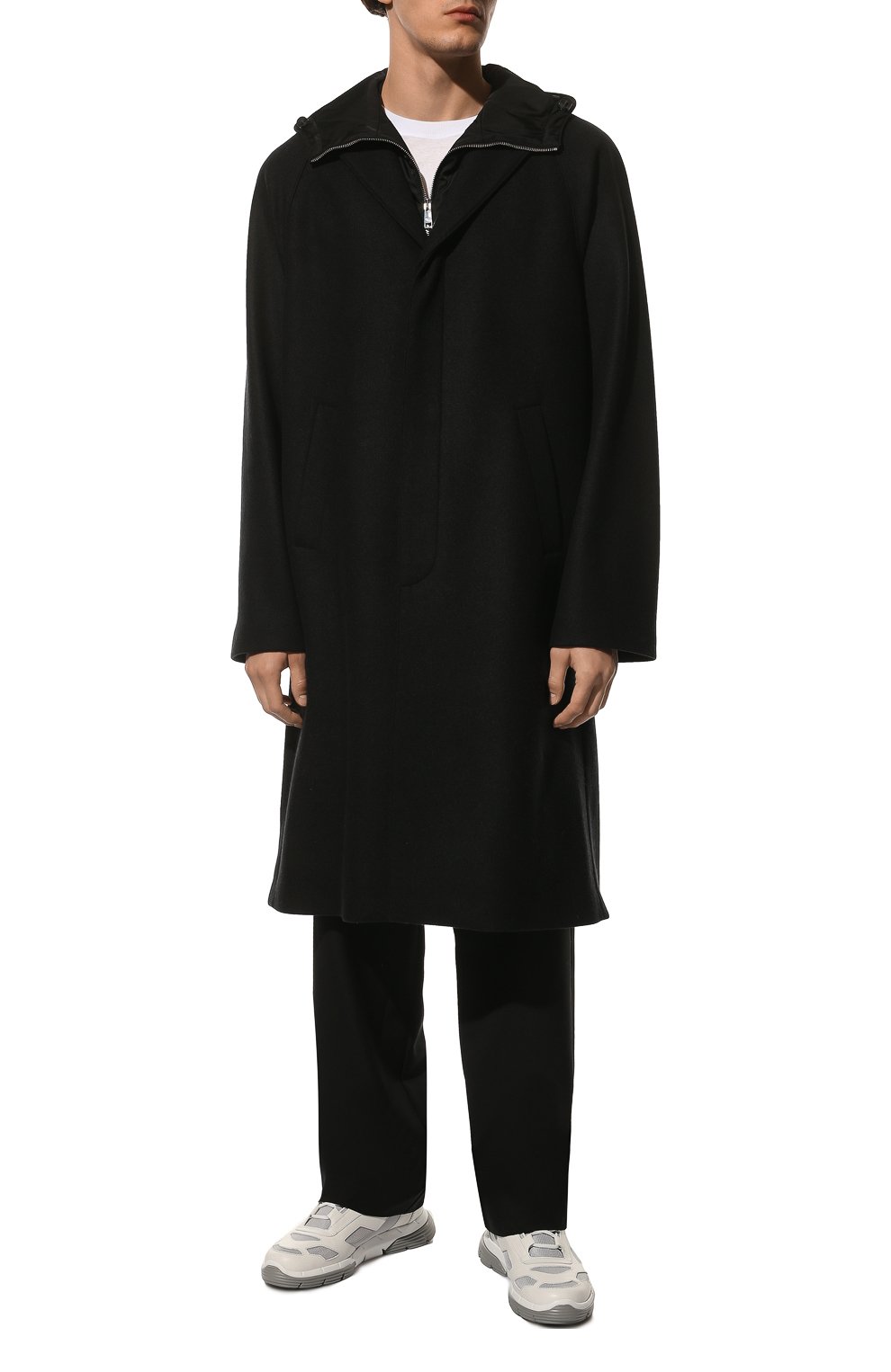 Пальто из шерсти и кашемира PRADA, арт. SGB837-1Y5U-F0002-212, фото 2