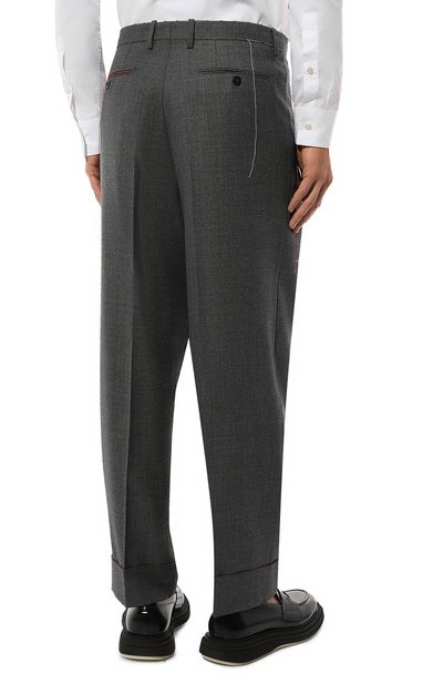 Шерстяные брюки GUCCI, арт. 585283 ZACFM, фото 4