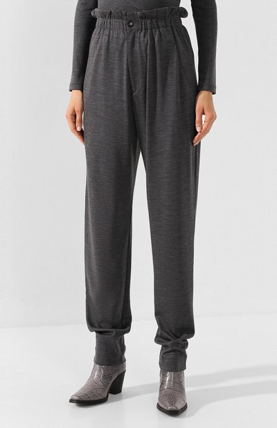 Шерстяные брюки ISABEL MARANT, арт. PA1456-19H029I/DURNER, фото 3