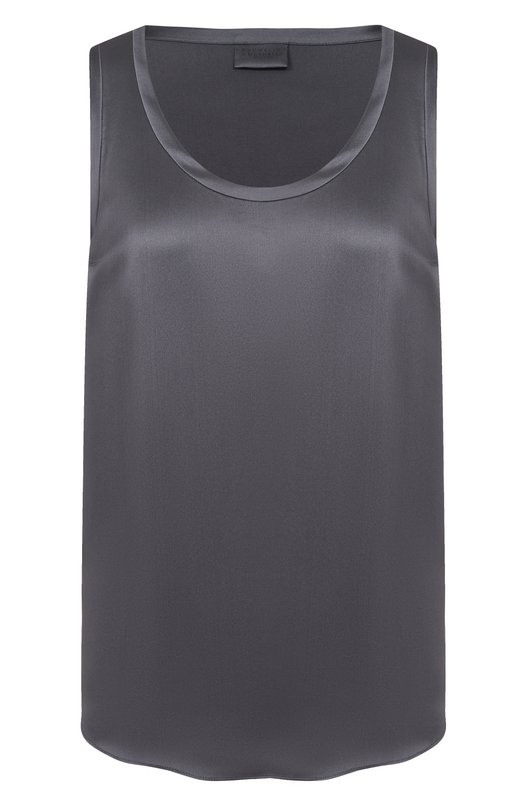 Атласный топ Brunello Cucinelli M0C59E0600 Серый M0C59E0600