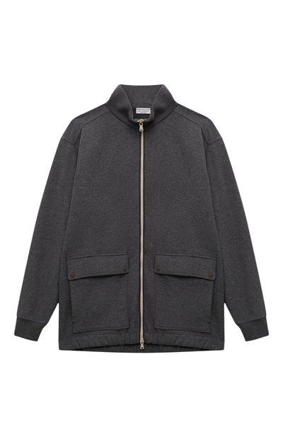 Хлопковая толстовка BRUNELLO CUCINELLI, арт. BN05NE291C