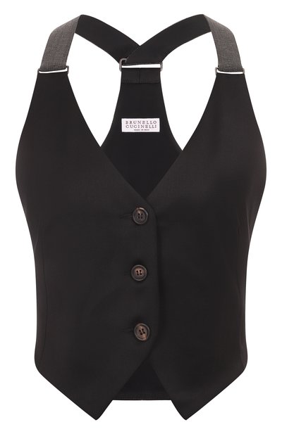 Женский шерстяной жилет BRUNELLO CUCINELLI, арт. MB166SY506