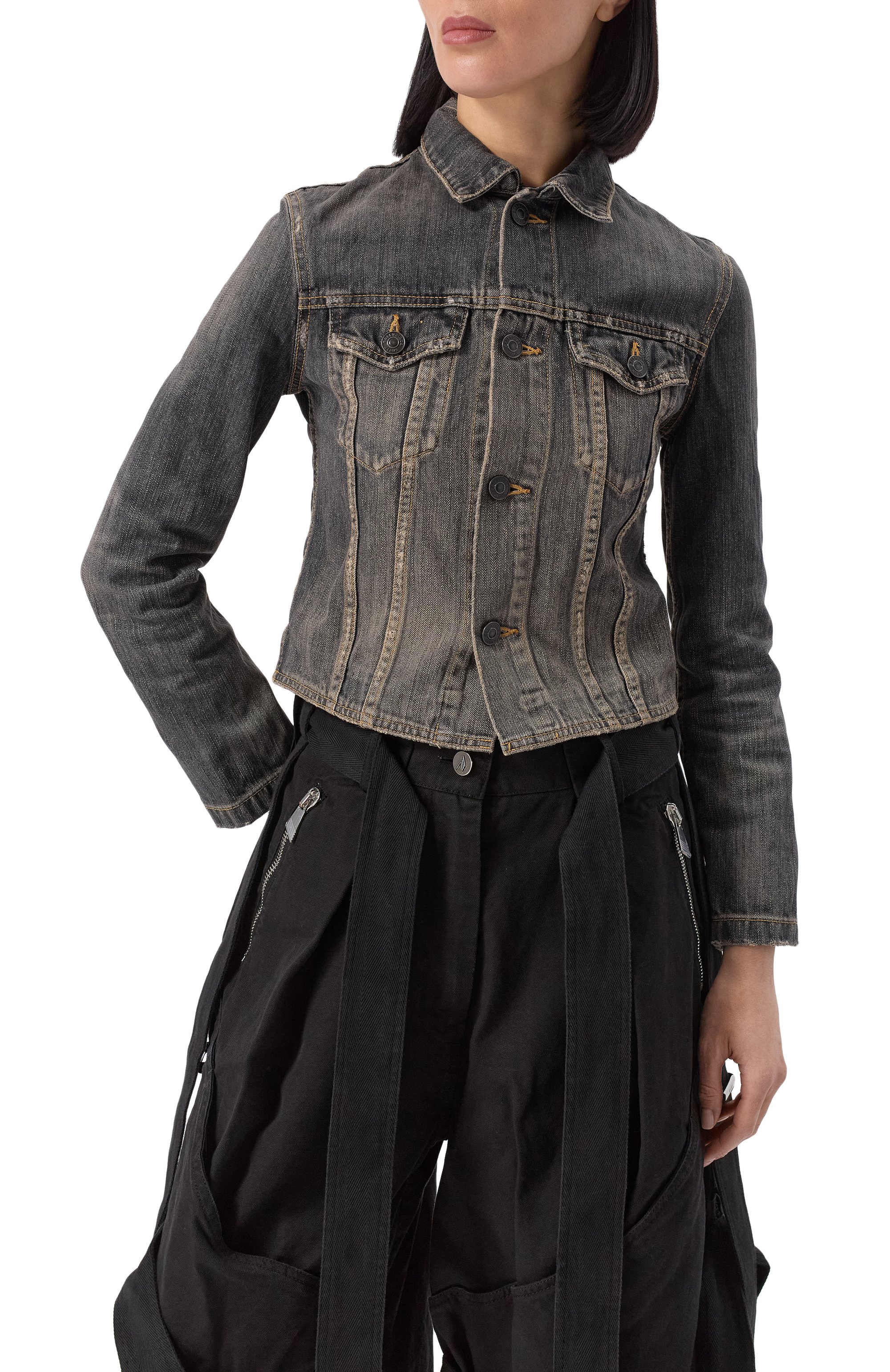 Джинсовая куртка BALENCIAGA, арт. 831697/TSW67, фото 3