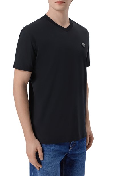 Хлопковая футболка PHILIPP PLEIN, арт. AAEC MTK8745 PJY002N, фото 3