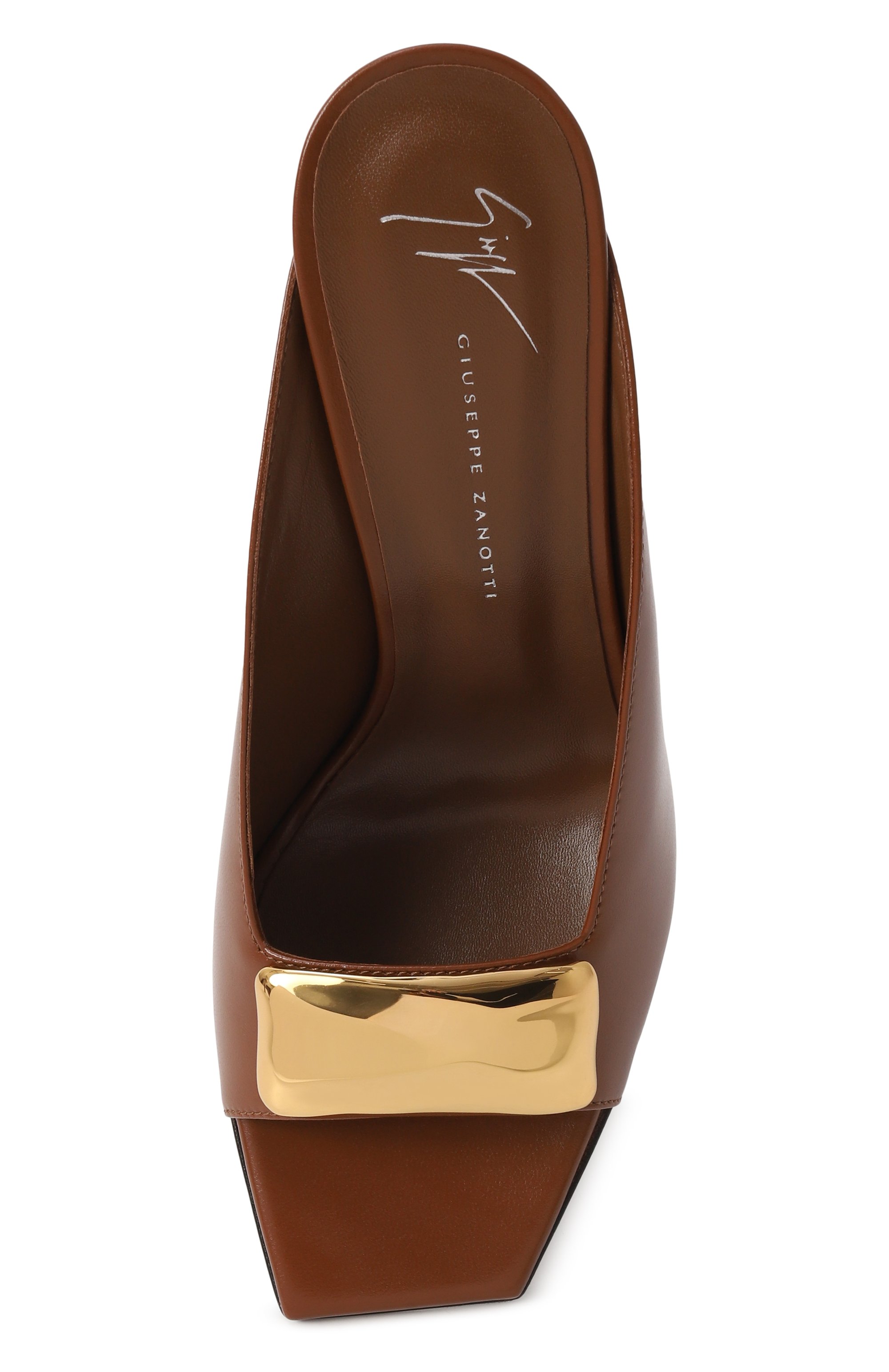 Кожаные мюли gz mya stone 90 GIUSEPPE ZANOTTI DESIGN, арт. E500032, фото 6