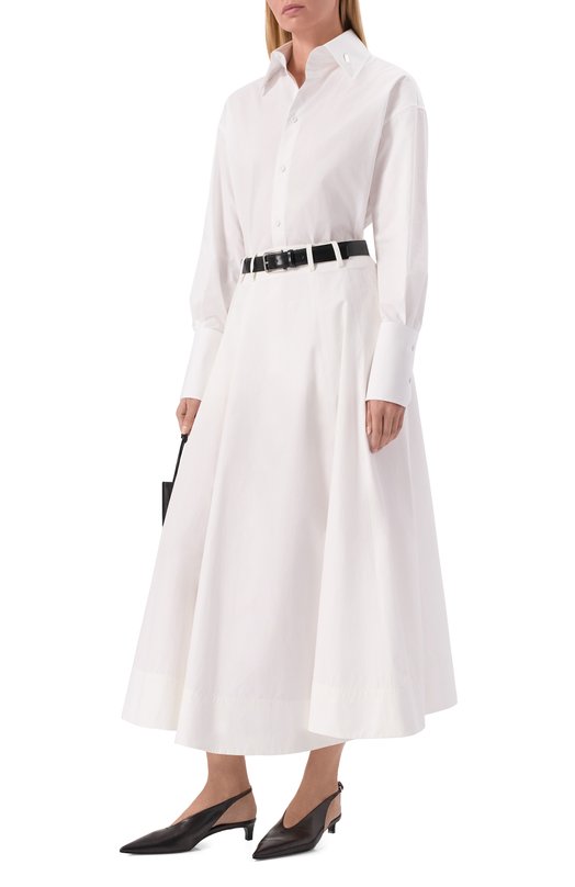 Хлопковая юбка Armarium ARMFWSK19/C003 Белый  ARMFWSK19/C003 Фото 2