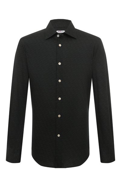 Мужская хлопковая рубашка KITON, арт. UCIH07148