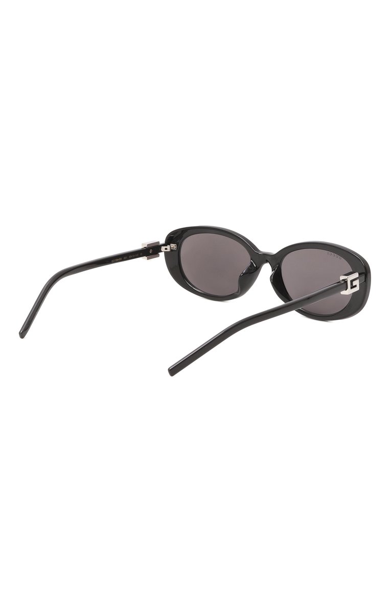 Женские солнцезащитные очки GUCCI черного цвета, арт. GG1684SA 001 | Фото 4 (Региональные ограничения белый список (Axapta Mercury): Не проставлено; Нос: Не проставлено; Материал: Пластик; Тип очков: С/з; Очки форма: Овальные; Оптика Гендер: оптика-женское)