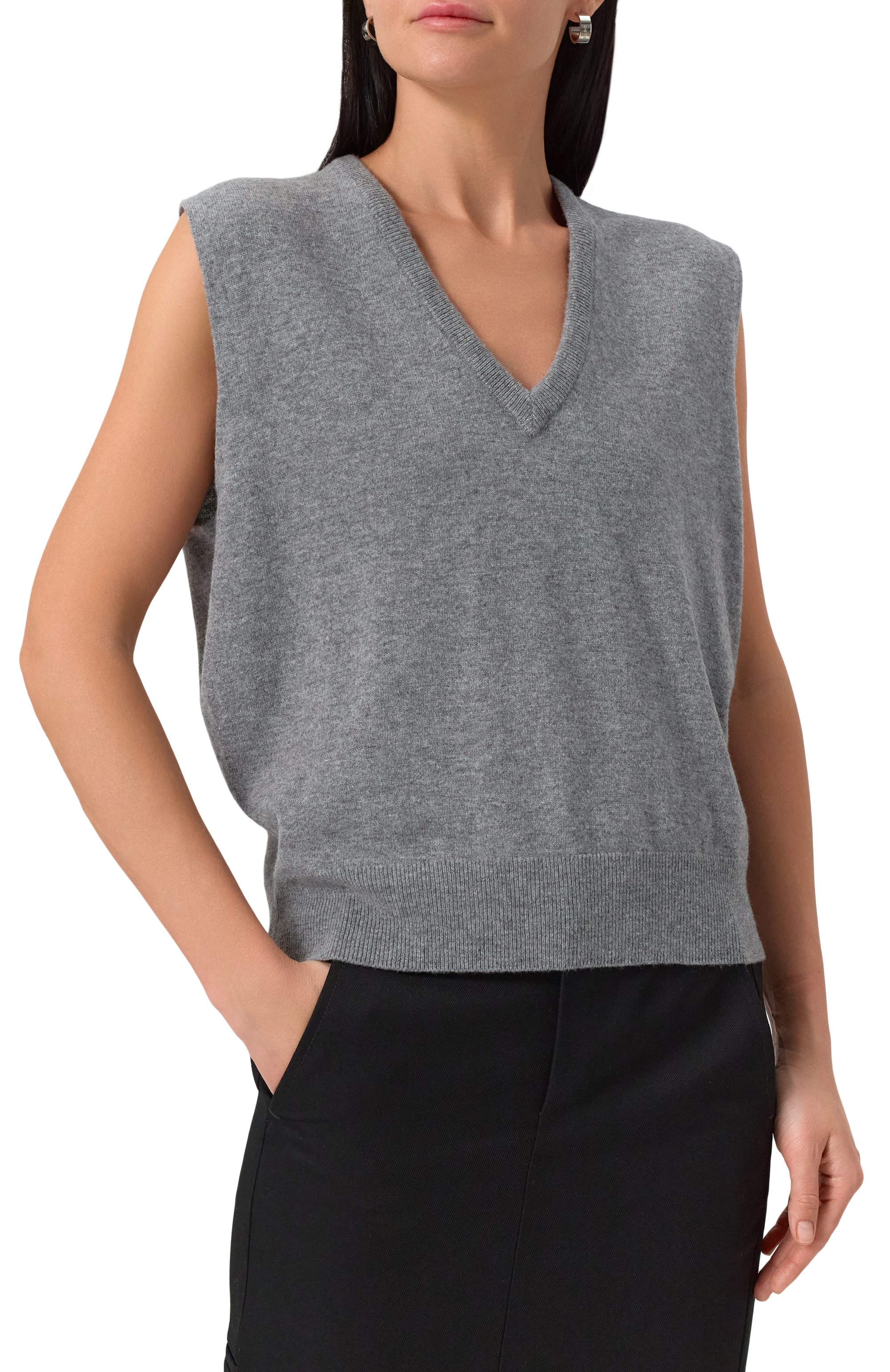 Шерстяной жилет MAISON MARGIELA, арт. S51FB0077/M13090, фото 3