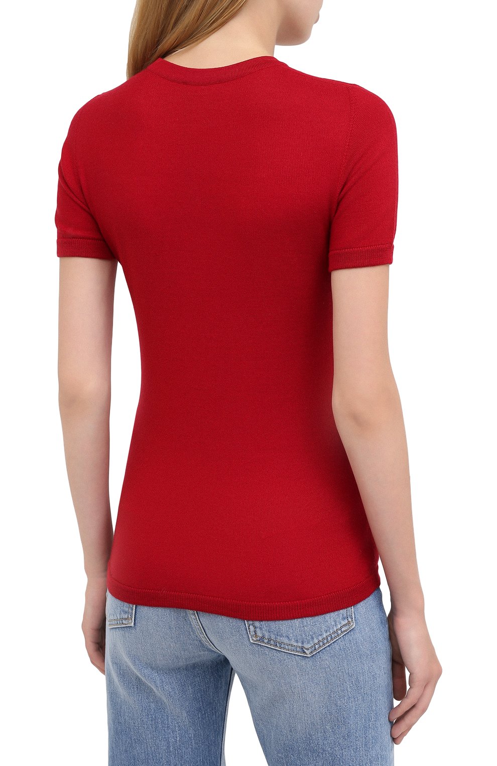 Топ из шерсти и шелка GIORGIO ARMANI, арт. 6HAM09/AM38Z, фото 4