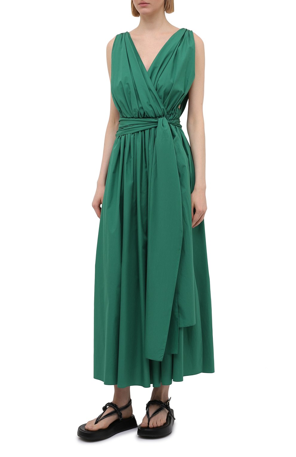 Хлопковое платье DOLCE & GABBANA, арт. F6P0LT/FU5K9, фото 3